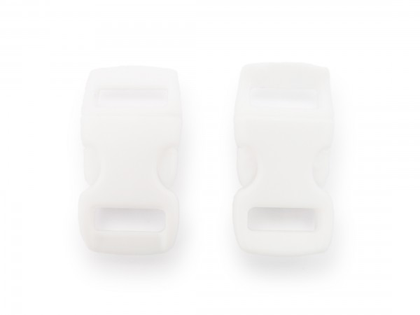 Click Clip Verschluss Weiß Schnalle Steckverschluss für Paraco. Rucksack Gürtel